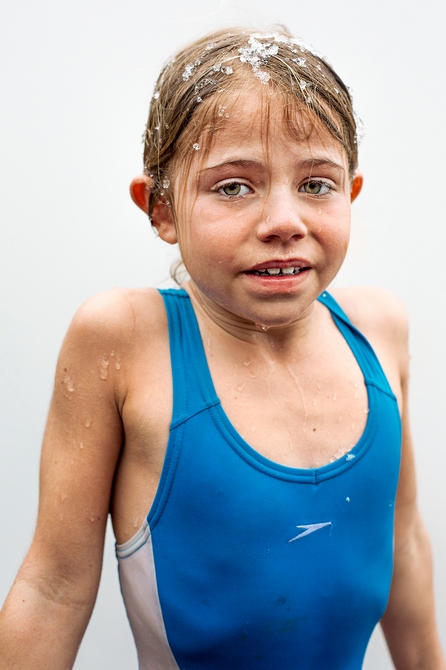 纪实摄影：冬泳少年