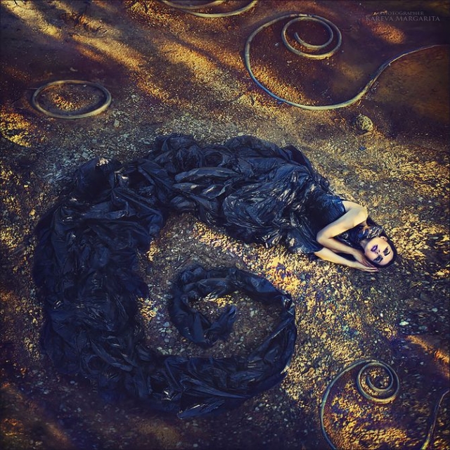 奇异而华丽的人像摄影