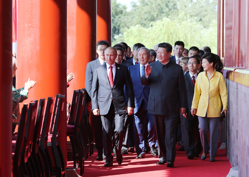 我们的队伍向太阳—— 中国首次以盛大阅兵纪念抗战胜利70周年