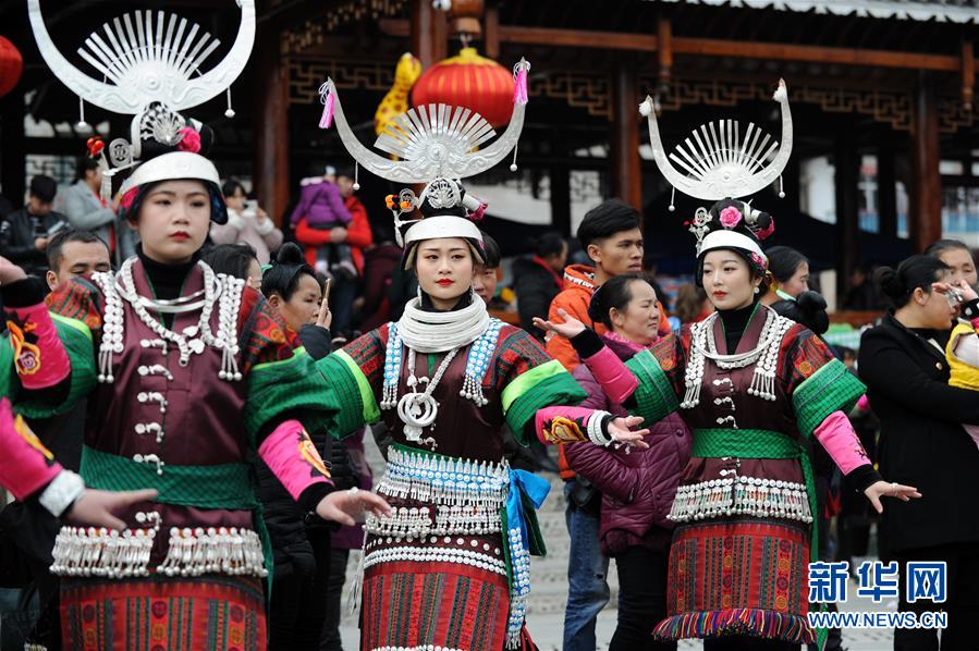 （文化）（2）贵州凯里：盛装起舞闹新春